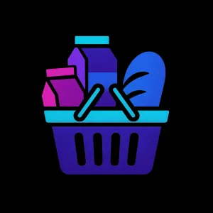 Basket of groceries